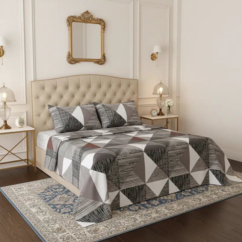 PREMIUM ZURICH SUPER KING SHEET SET - 3 PCS