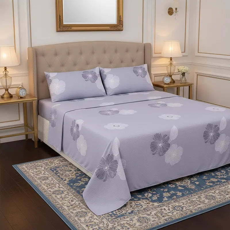 Premium Violet Sheet Set - 3 PCS