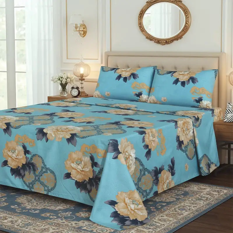 Premium Peony Sheet Set - 3 PCS