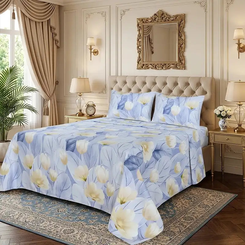 Premium Periwinkle Sheet Set - 3 PCS