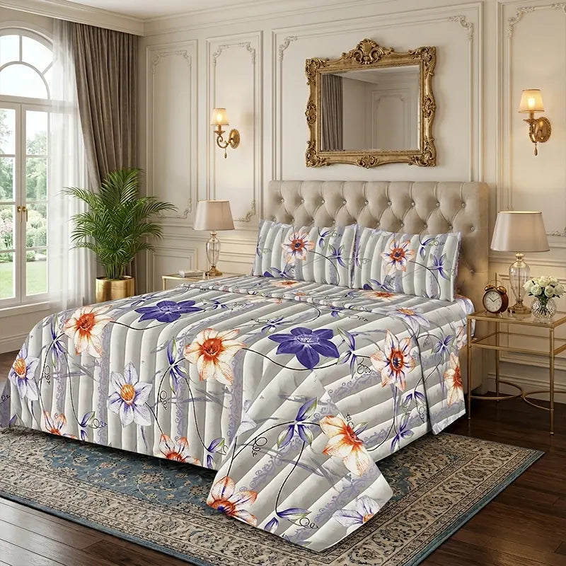 PREMIUM AMETHYST SUPER KING SHEET SET - 3 PCS
