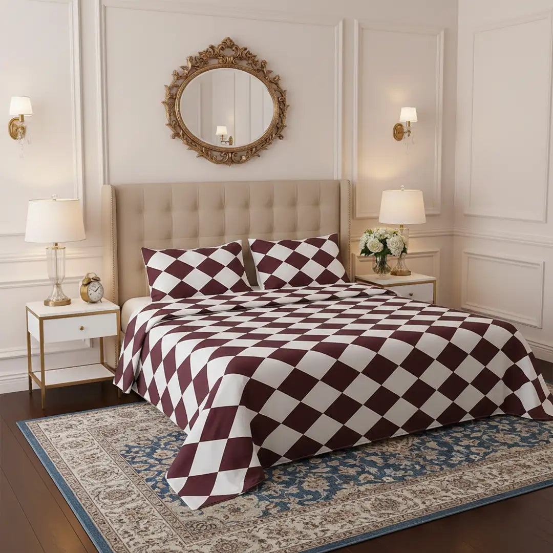 Premium Harlequin Sheet Set - 3 PCS