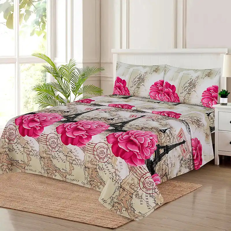 3 PCS SHEET SET - DESIGN - BSK0004