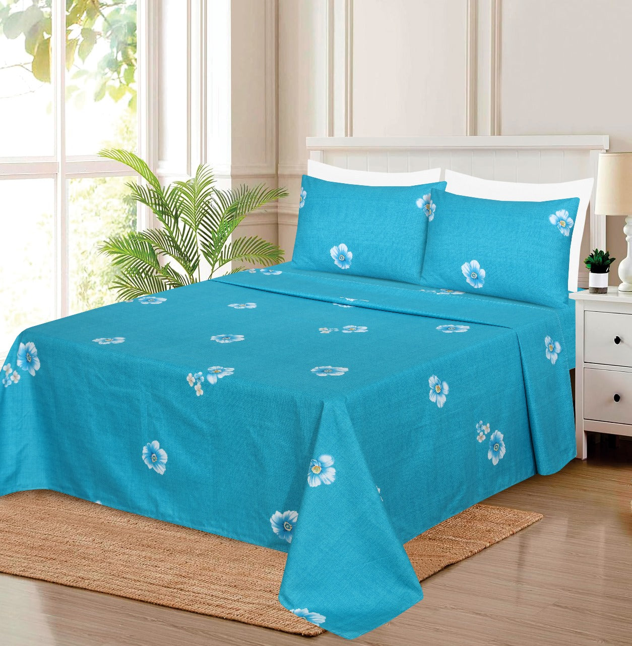 PREMIUM MALIBU SUPER KING SHEET SET - 3 PCS