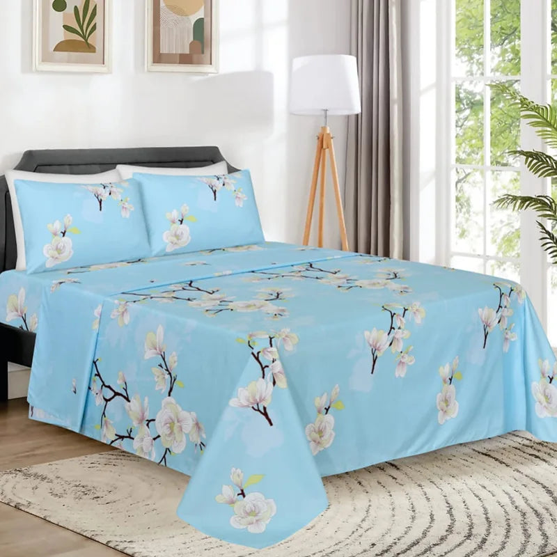 Premium Celeste Sheet Set - 3 PCS