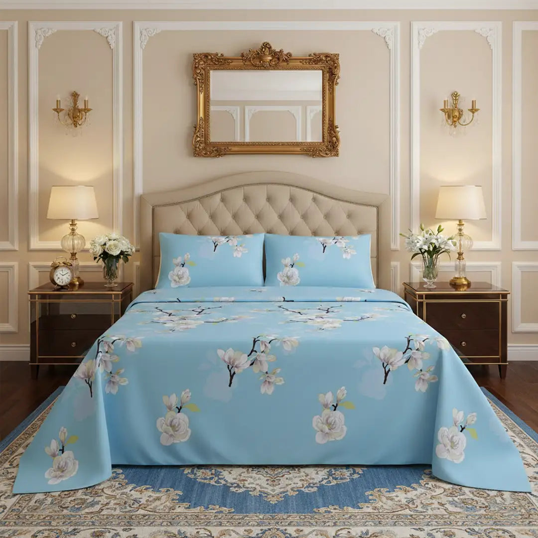 Premium Celeste Sheet Set - 3 PCS