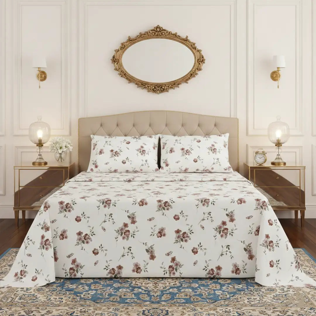 Premium Mauve Sheet Set - 3 PCS