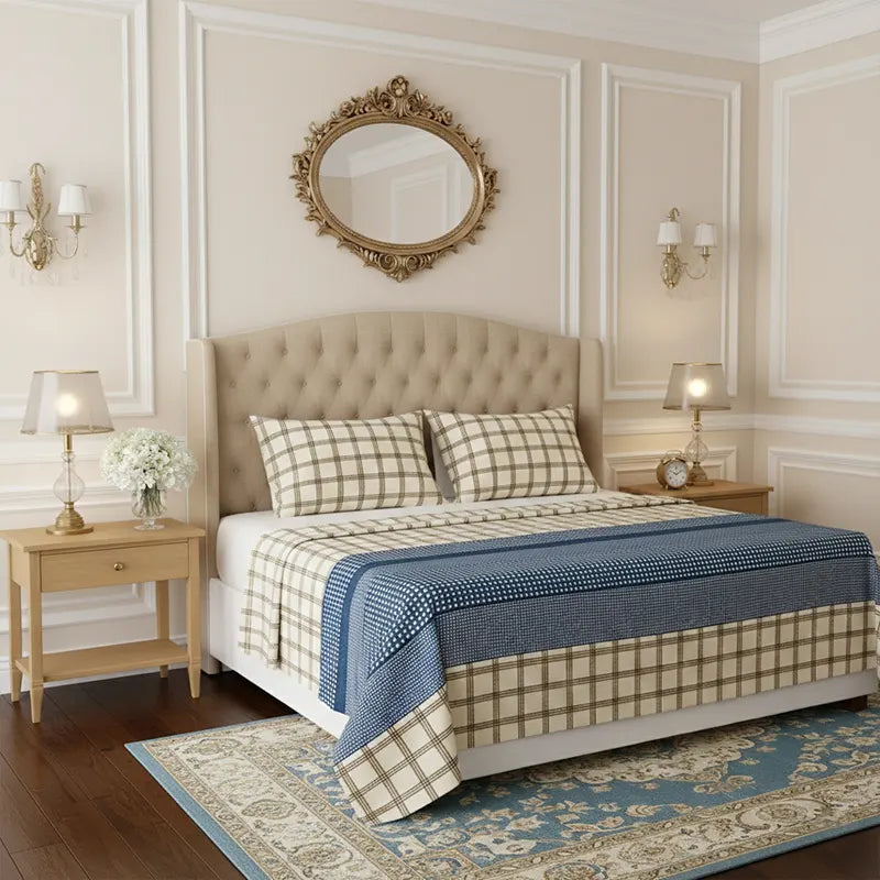 Premium Fern Sheet Set - 3 PCS