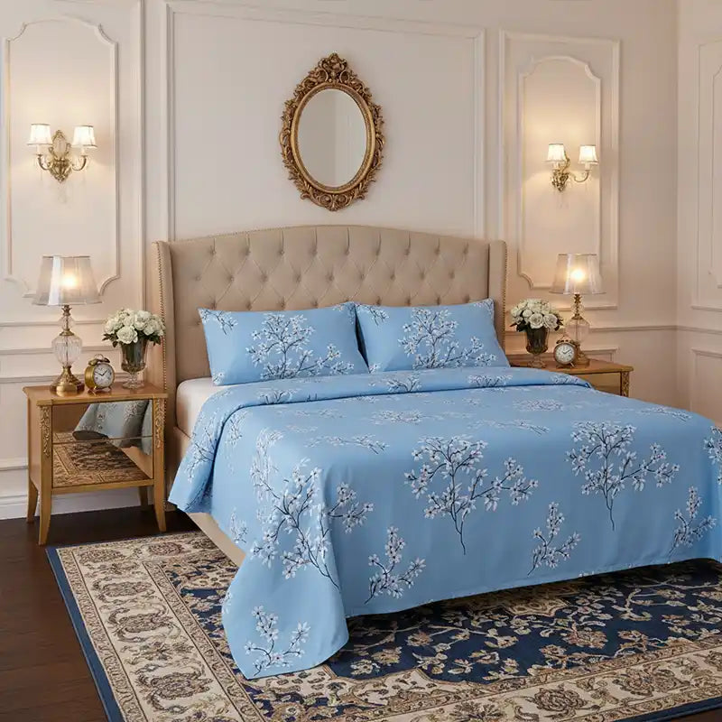 PREMIUM TRANQUIL SUPER KING SHEET SET - 3 PCS