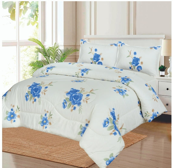 4 PCS COMFORTER SET  - DESIGN LSO - CK005