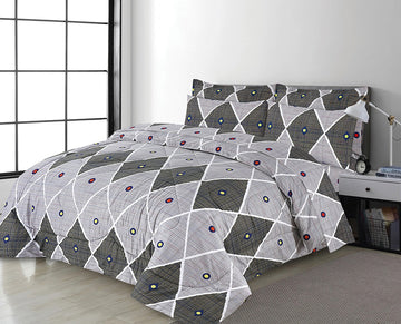 7 PCS COMFORTER SET  - DESIGN LSO - CK03