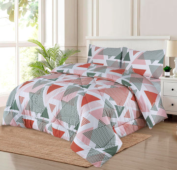 4 PCS COMFORTER SET  - DESIGN LSO - CK00012