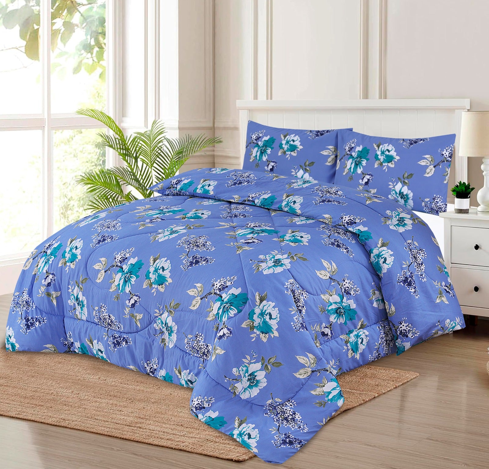 4 PCS COMFORTER SET  - DESIGN LSO - CK00015