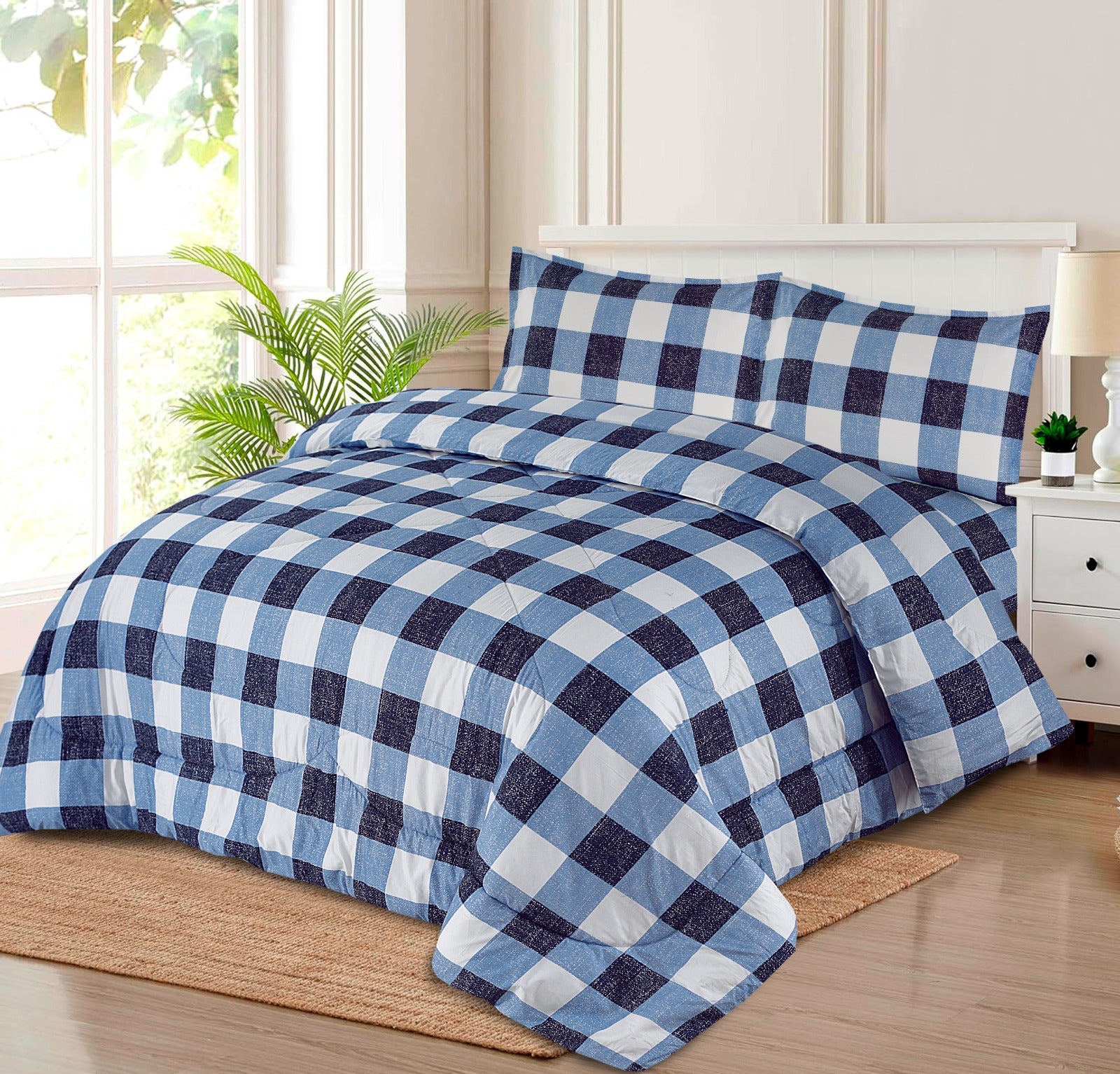 4 PCS COMFORTER SET  - DESIGN LSO - CK00018