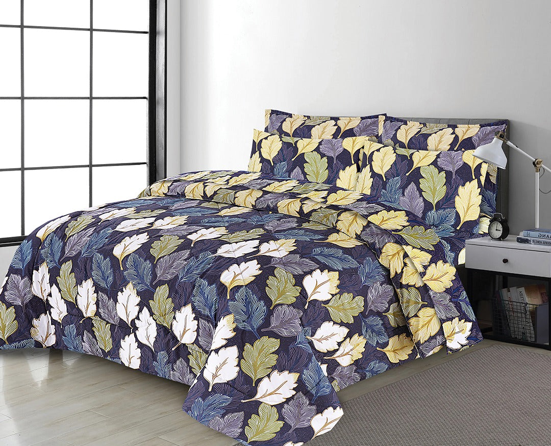 7 PCS COMFORTER SET  - DESIGN LSO - CK01
