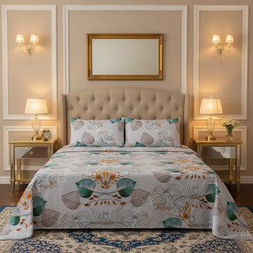 PREMIUM FOLIAGE SUPER KING SHEET SET - 3 PCS