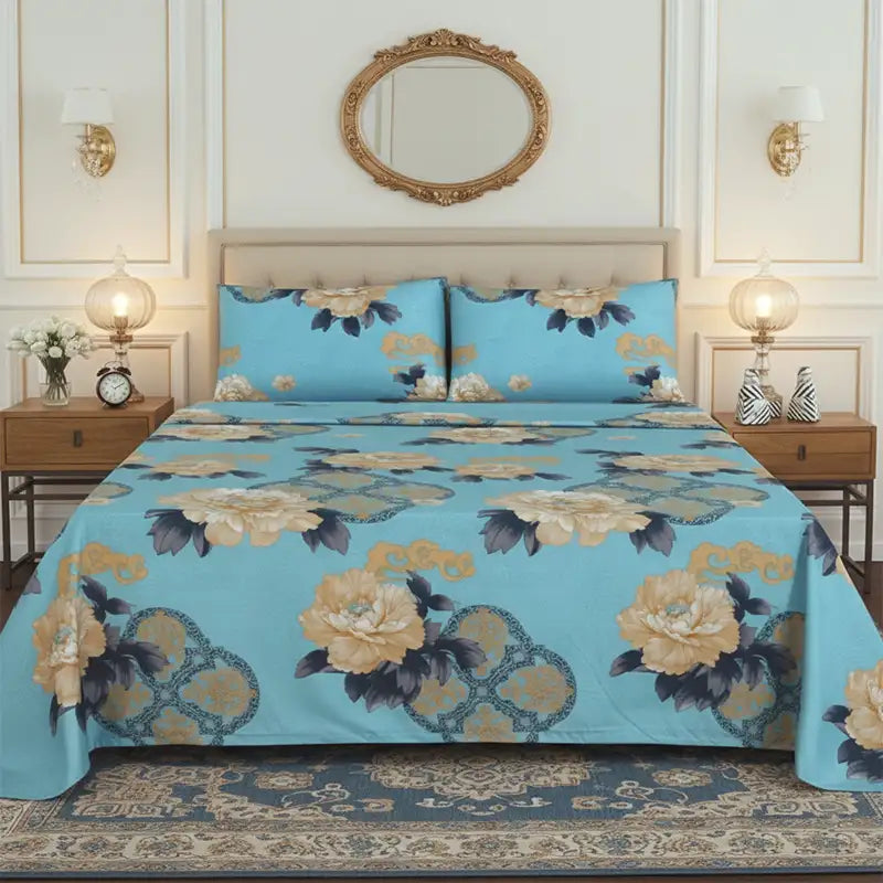Premium Peony Sheet Set - 3 PCS