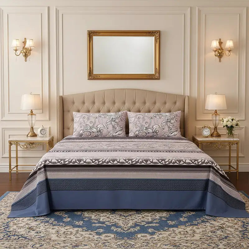 PREMIUM MAGNOLIA SUPER KING SHEET SET - 3 PCS