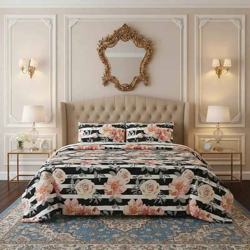 Premium Noir Sheet Set - 3 PCS