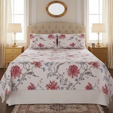 PREMIUM RHOMBUS SUPER KING SHEET SET - 3 PCS