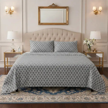 Premium Trellis Sheet Set - 3 PCS