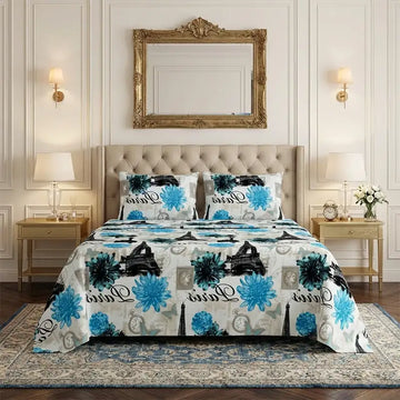 Premium Azure Sheet Set - 3 PCS