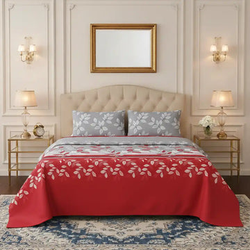 Premium Crimson Sheet Set - 3 PCS
